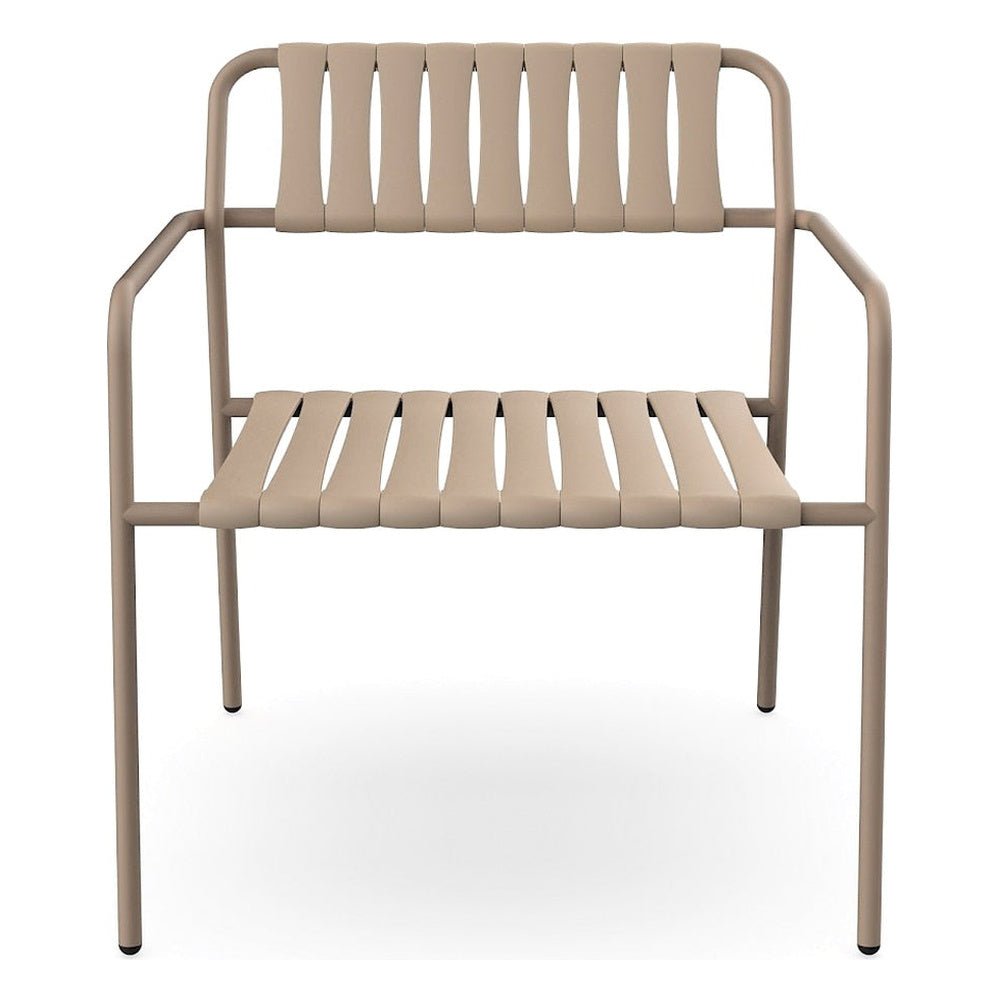 Sillón Comercial para Terraza Protección UV - RESOL GELATO - Varios Colores - Estructura de Acero, Polipropileno Reciclado y Fibra de Vidrio - 07292 - Resol - NOGAL BEAT - Sillón Ocasional