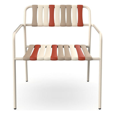 Sillón Comercial para Terraza Protección UV - RESOL GELATO - Varios Colores - Estructura de Acero, Polipropileno Reciclado y Fibra de Vidrio - 06923 - Resol - NOGAL BEAT - Sillón Ocasional