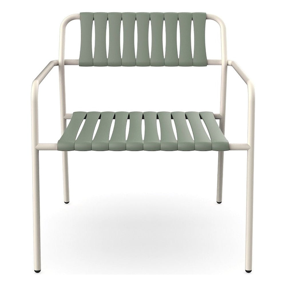 Sillón Comercial para Terraza Protección UV - RESOL GELATO - Varios Colores - Estructura de Acero, Polipropileno Reciclado y Fibra de Vidrio - 06949 - Resol - NOGAL BEAT - Sillón Ocasional