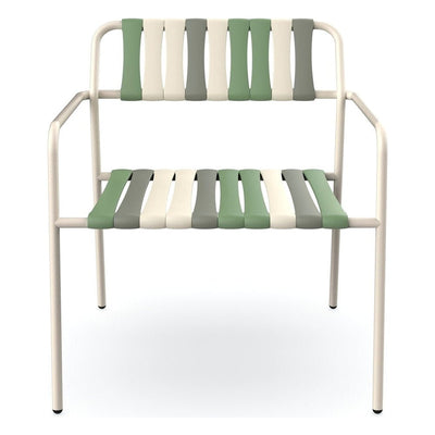 Sillón Comercial para Terraza Protección UV - RESOL GELATO - Varios Colores - Estructura de Acero, Polipropileno Reciclado y Fibra de Vidrio - 06922 - Resol - NOGAL BEAT - Sillón Ocasional