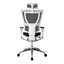 Sillón de Oficina Ejecutivo Respaldo Alto con Cabecera Ajustable - VERSA ALTUS STELLA PLUS - Estructura Aluminio - Asiento y Respaldo en Malla con Soporte Lumbar - AL-2512 - VERSA - NOGAL BEAT - Silla Ejecutiva