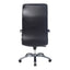Sillón de Oficina Ejecutivo Respaldo Alto - VERSA ALTUS AVANTI - Estructura Aluminio - Asiento y Respaldo Tapizado en Piel Espuma Pu - AL-250 - VERSA - NOGAL BEAT - Silla Directiva