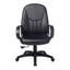 Sillón de Oficina Ejecutivo Respaldo Alto - VERSA ALTUS PORTO - Estructura Aluminio - Asiento y Respaldo Tapizados Pu Alto Grado Negro - AL-490 - VERSA - NOGAL BEAT - Silla Ejecutiva