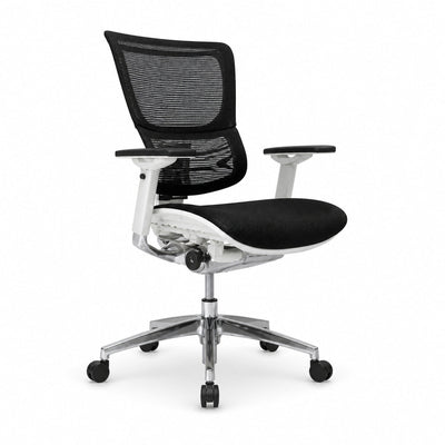 Sillón de Oficina Ejecutivo Respaldo Medio - VERSA ALTUS - Estructura Aluminio - Asiento y Respaldo en Malla con Soporte Lumbar y Stella Plus sin Cabecera - AL-2514 - VERSA - NOGAL BEAT - Silla Ejecutiva