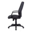 Sillón de Oficina Ejecutivo - VERSA ALTUS KOMFORT - Estructura Aluminio - Asiento y Respaldo Tapizados en Tela Forma Ergonómica - AL-470 - VERSA - NOGAL BEAT - Silla Ejecutiva