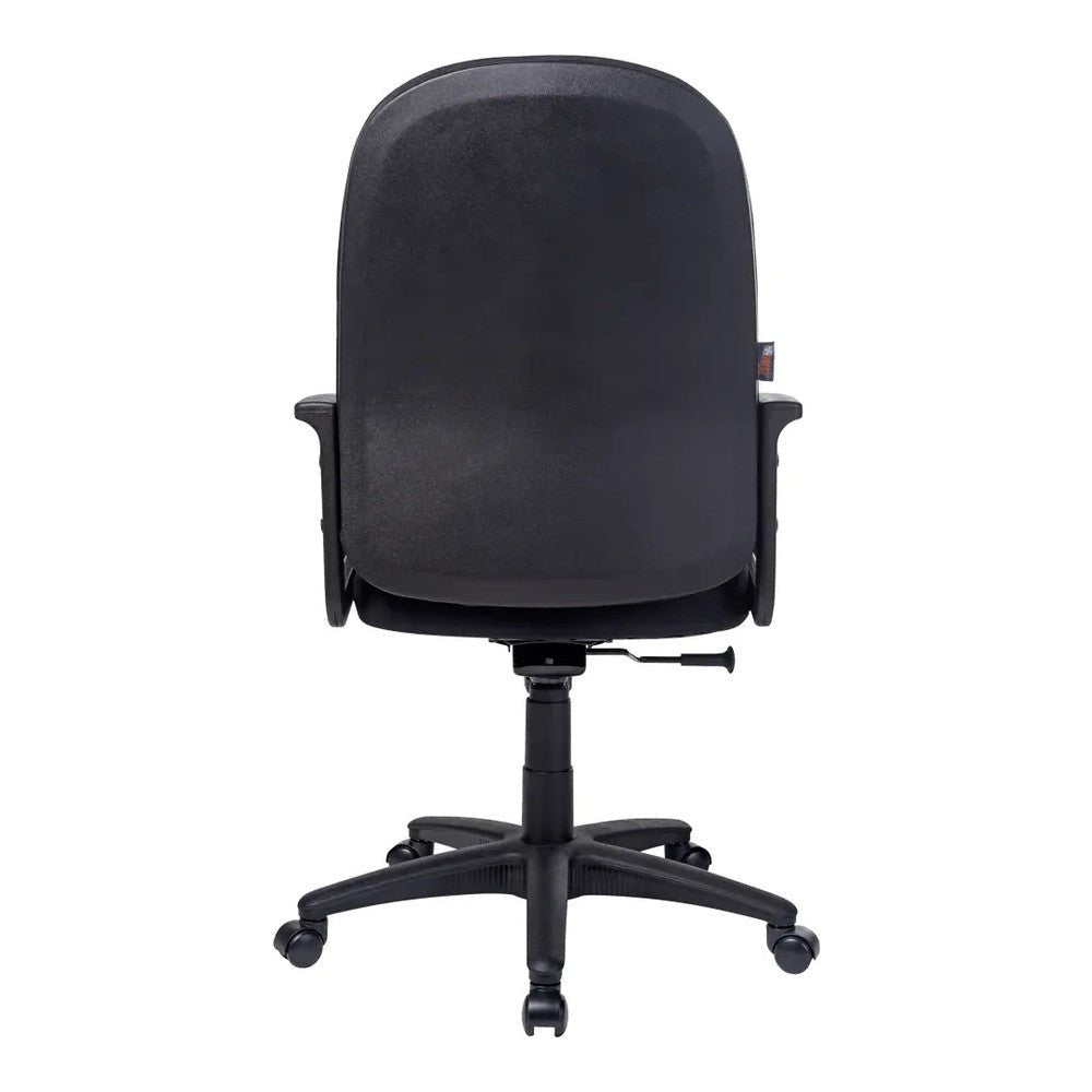 Sillón de Oficina Ejecutivo - VERSA ALTUS KOMFORT - Estructura Aluminio - Asiento y Respaldo Tapizados en Tela Forma Ergonómica - AL-470 - VERSA - NOGAL BEAT - Silla Ejecutiva