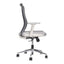 Sillón de Oficina Ejecutivo - VERSA ALTUS LUMINA - Estructura Aluminio - Asiento Tapizado y Respaldo con Soporte Lumbar Ajustable - AL-2630 - VERSA - NOGAL BEAT - Silla Ejecutiva