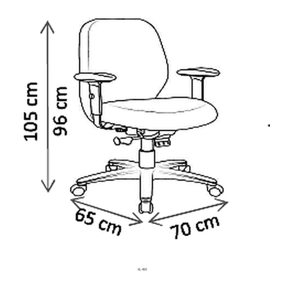 Sillón de Oficina Gerencial Uso Rudo Ergonómico - VERSA ALTUS BARCELONA - Estructura Aluminio - Asiento Tapizado en Tela con Concha Inferior Polipropileno - AL-450 - VERSA - NOGAL BEAT - Silla Directiva