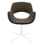 Sillón de Recepción 1 Plaza - LABENZE KIRA - Varios Colores - Tapizado con Respaldo y Descansabrazos - 155-19010-BCO GRADO 0 - Labenze - NOGAL BEAT - Sillón Ocasional