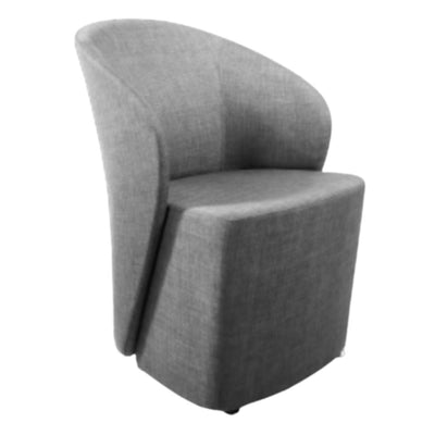 Sillón de Recepción - NOGAL BEAT ALEX - Asiento y Respaldo Tapizado