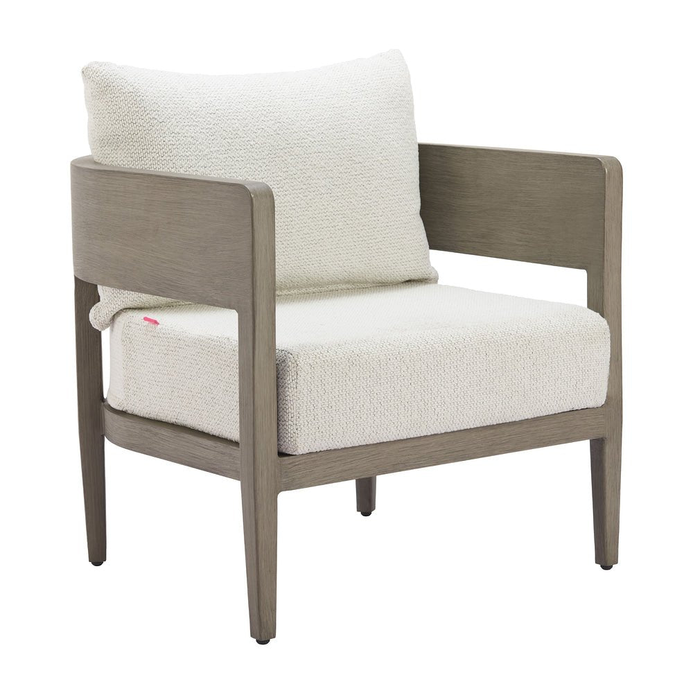 Sillón de Terraza para Spa - ZUO FORET - Beige - Asiento y Respaldo Tapizados con Tela para Exterior - 704108 - Zuo - NOGAL BEAT - Sofá de Terraza
