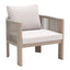 Sillón de Terraza para Spa - ZUO REBEL - Beige - Asiento y Respaldo Tapizados con Tela para Exterior - 704022 - Zuo - NOGAL BEAT - Sofá de Terraza