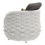 Sillón de Terraza para Zona de Jardín - ZUO CORAL REEF - Gris - Asiento y Respaldo Tapizados con Tela para Exterior - 704025 - Zuo - NOGAL BEAT - Sofá de Terraza