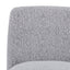 Sillón ocasional KINGSTRONG RIETI gris individual, asiento y respaldo tapizados.