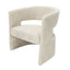 Sillón Kingstrong Ponza ocasional tapizado en café o gris para áreas de espera