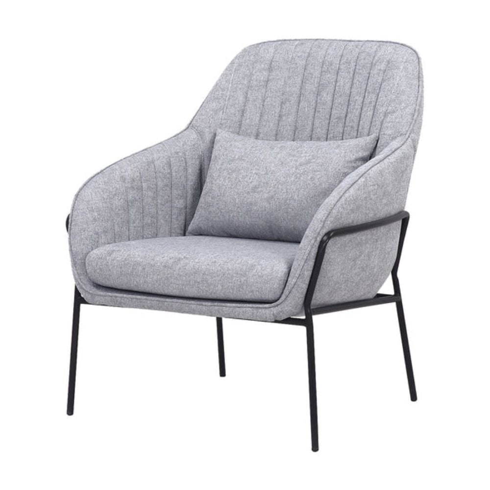 Sillón ocasional Kingstrong Burano tapizado en asiento y respaldo para salas VIP