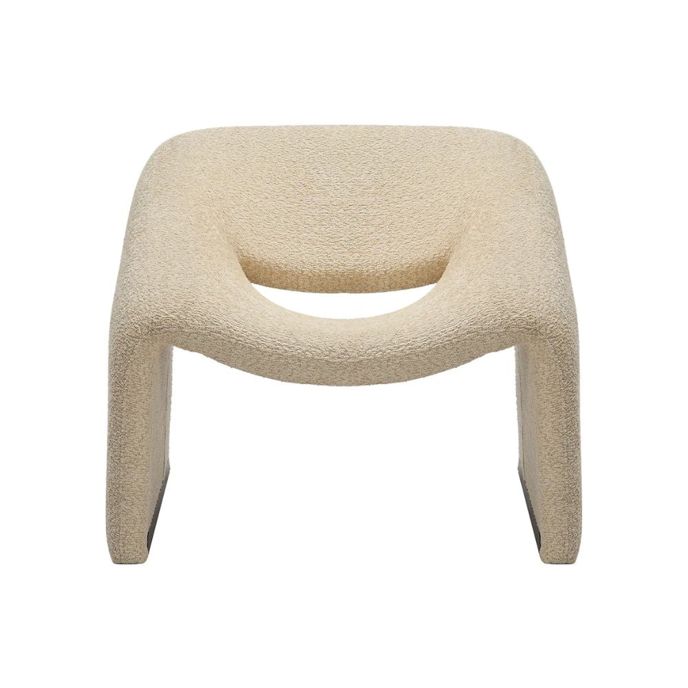Sillón ocasional Kingstrong Bella tapizado de diseño versátil con asiento y respaldo acojinados