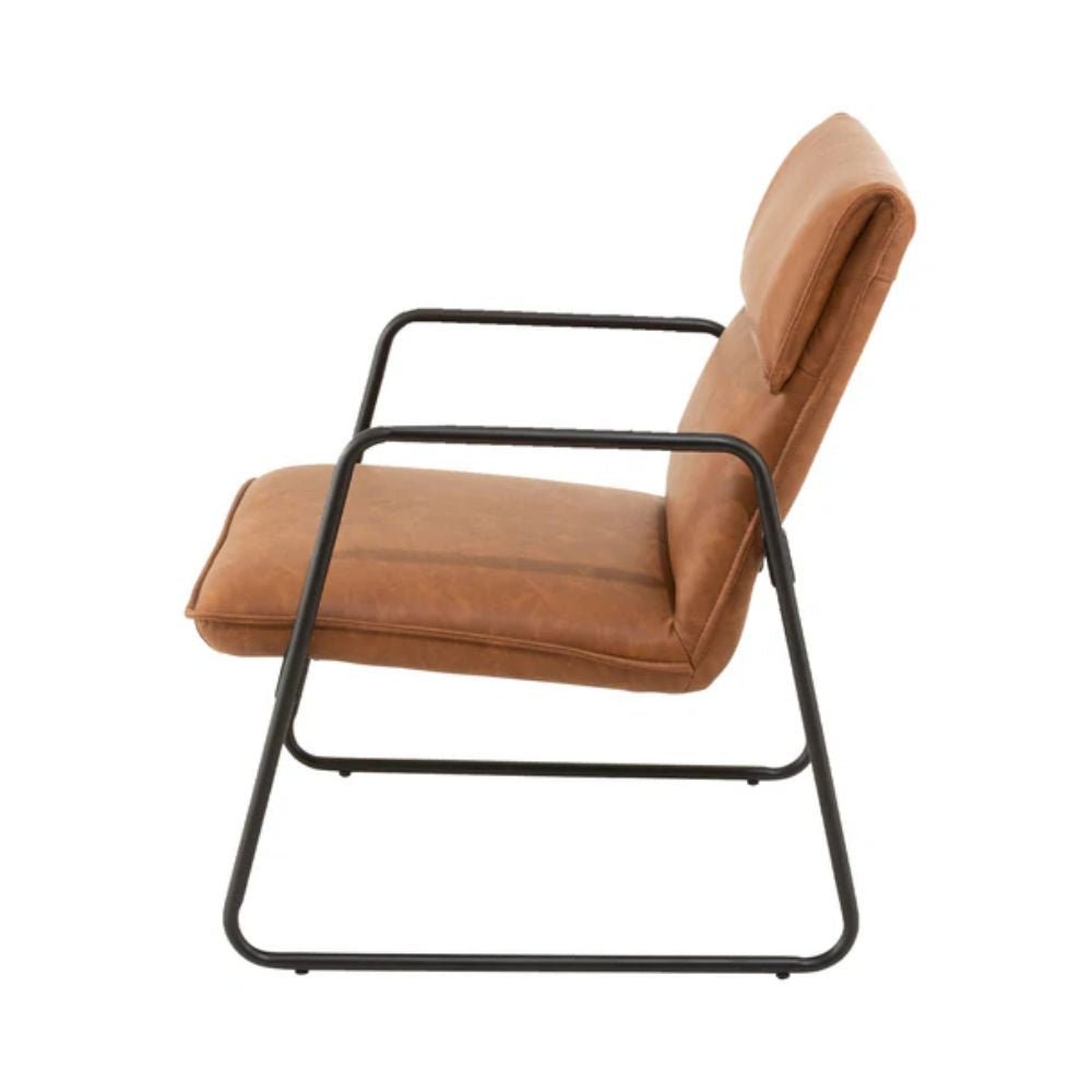 Sillón ocasional Kingstrong Torcello tapizado de diseño contemporáneo para áreas de espera