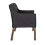 SILLÓN NOGAL BEAT SOFIA 2P | Sillón para Recepción Sala de Estar | Estructura Madera de Pino | Tapiz en Tela | Interior - SOFIA 2P - ALBAR - NOGAL BEAT - Sillon