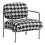 Sillón Ocasional para Área de Descanso - ZUO ULET - Multicolor - Asiento y Respaldo Tapizados en Tejido Texturizado - 110206 - Zuo - NOGAL BEAT - Sillón Ocasional