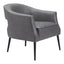Sillón Ocasional para Consultorio - ZUO BERKELEY - Varios Colores - Asiento y Respaldo Tapizados en Piel Sintética - 109052 - Zuo - NOGAL BEAT - Sillón Ocasional