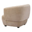 Sillón Ocasional para Lounge - ZUO BEKKER - Beige Dorado - Asiento y Respaldo Tapizados en Tejido Texturizado - 110007 - Zuo - NOGAL BEAT - Sillón Ocasional