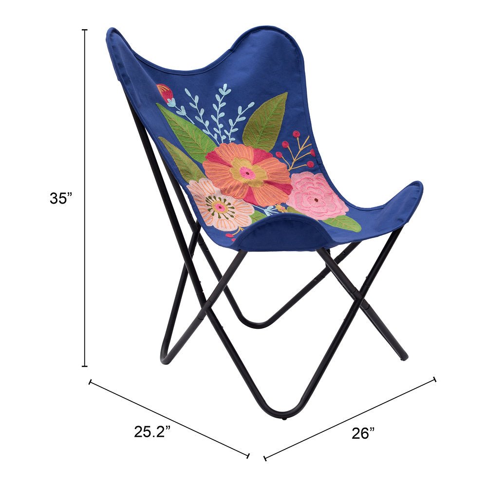 Sillón Ocasional para Lounge - ZUO MARSA - Multicolor - Asiento y Respaldo Tapizados en Tejido Texturizado - 109817 - Zuo - NOGAL BEAT - Sillón Ocasional
