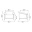 Sillón Ocasional para Recepción - ZUO BURRY - Camel - Asiento y Respaldo Tapizados - 110117 - Zuo - NOGAL BEAT - Sillón Ocasional