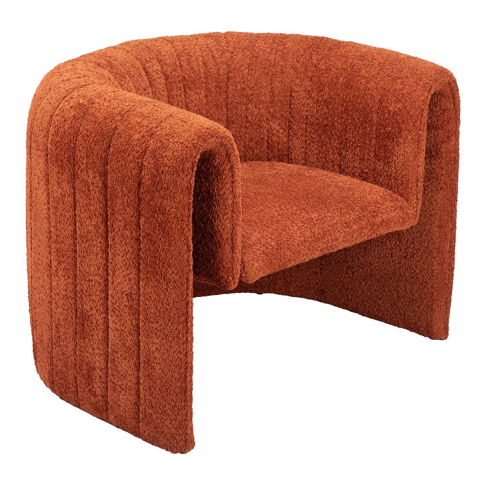 Sillón Ocasional para Sala de Espera - ZUO VIANA - Varios Colores - Asiento y Respaldo Tapizados - 110029 - Zuo - NOGAL BEAT - Sillón Ocasional