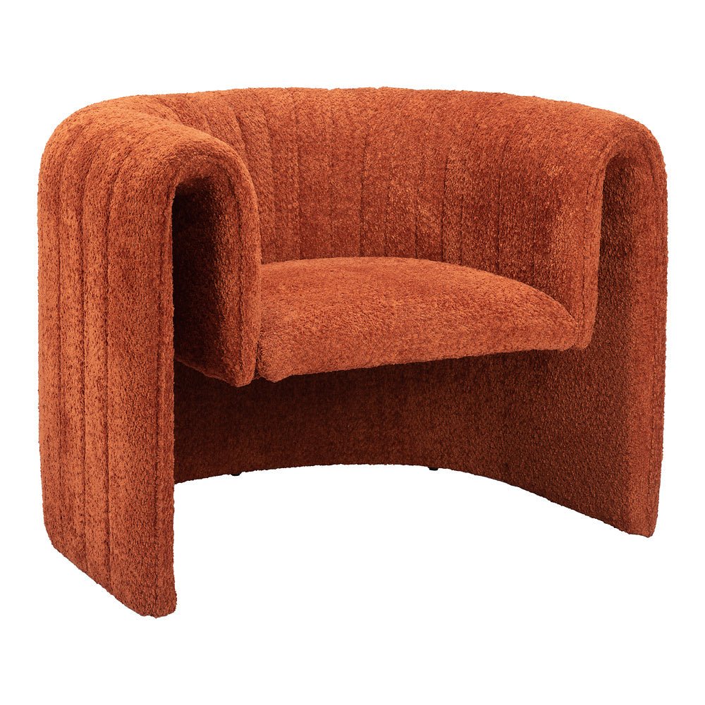 Sillón Ocasional para Sala de Espera - ZUO VIANA - Varios Colores - Asiento y Respaldo Tapizados - 110029 - Zuo - NOGAL BEAT - Sillón Ocasional
