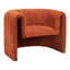 Sillón Ocasional para Sala de Espera - ZUO VIANA - Varios Colores - Asiento y Respaldo Tapizados - 110029 - Zuo - NOGAL BEAT - Sillón Ocasional