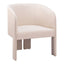 Sillón Ocasional para Salón de Belleza - ZUO HULL - Beige - Asiento y Respaldo Tapizados - 110106 - Zuo - NOGAL BEAT - Sillón Ocasional