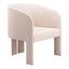 Sillón Ocasional para Salón de Belleza - ZUO HULL - Beige - Asiento y Respaldo Tapizados - 110106 - Zuo - NOGAL BEAT - Sillón Ocasional