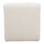 Sillón Ocasional para Salón de Belleza - ZUO OPAM - Blanco - Asiento y Respaldo Tapizados en Pana - 110283 - Zuo - NOGAL BEAT - Sillón Ocasional