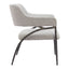 Sillón Ocasional para Salón de Belleza - ZUO VESTERBORO - Gris - Asiento y Respaldo Tapizados en Tejido Texturizado - 110269 - Zuo - NOGAL BEAT - Sillón Ocasional
