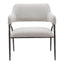 Sillón Ocasional para Salón de Belleza - ZUO VESTERBORO - Gris - Asiento y Respaldo Tapizados en Tejido Texturizado - 110269 - Zuo - NOGAL BEAT - Sillón Ocasional