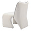 Sillón Ocasional para Spa - ZUO NOVO - Marfil - Asiento y Respaldo Tapizados en Tejido Texturizado - 110201 - Zuo - NOGAL BEAT - Sillón Ocasional