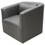 Sillón Ocasional para Zonas Lounge - NOGAL BEAT ULZEN SEGOVIA SALA0113778 - Blanco - Asiento y Respaldo Tapizados - SALA0113778 - Mundo In - NOGAL BEAT - Sillón Ocasional