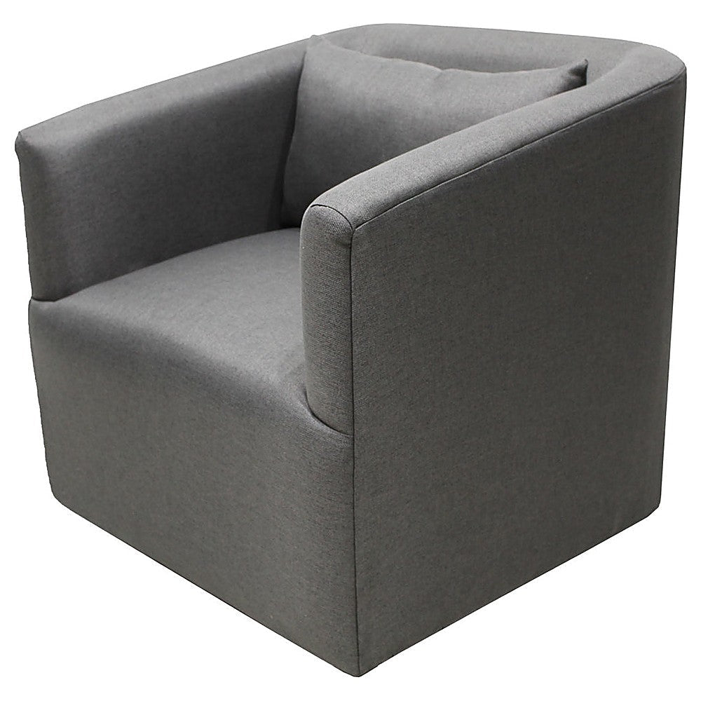 Sillón Ocasional para Zonas Lounge - NOGAL BEAT ULZEN SEGOVIA SALA0113778 - Blanco - Asiento y Respaldo Tapizados - SALA0113778 - Mundo In - NOGAL BEAT - Sillón Ocasional