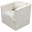 Sillón Ocasional para Zonas Lounge - NOGAL BEAT ULZEN SEGOVIA SALA0113778 - Blanco - Asiento y Respaldo Tapizados - SALA0113778 - Mundo In - NOGAL BEAT - Sillón Ocasional