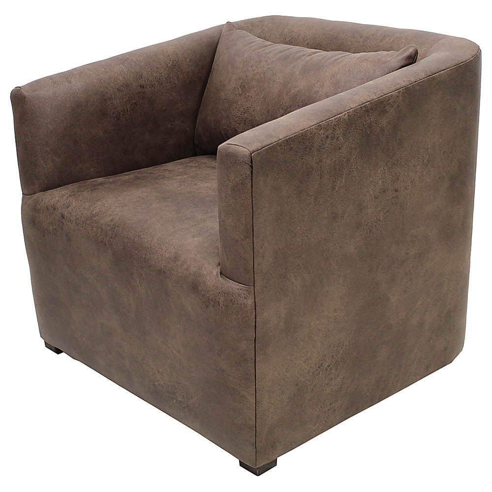 Sillón Ocasional para Zonas Lounge - NOGAL BEAT ULZEN SEGOVIA SALA0113778 - Blanco - Asiento y Respaldo Tapizados - SALA0113778 - Mundo In - NOGAL BEAT - Sillón Ocasional