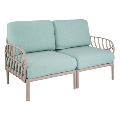 SILLON OFFIHO LAUREL OHM-7215-LC | Sillón para Casa Playa Terraza y Jardín | Resistente Rayos UV | Varios Colores | Polipropileno Acojinado | Exterior - OHM-7215-LC - OFFIHO - NOGAL BEAT - Sillones