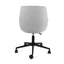 Sillón secretarial Offiho Tripoli OHE-2005 gris tapizado con base estrella giratoria