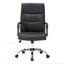 SILLÓN OFIK 1008 MAGNUS | Sillón de Visita para Oficina | Base Cromada | Piel Sintética | Interior - 1008 - OFIK - NOGAL BEAT - Sillas de oficina