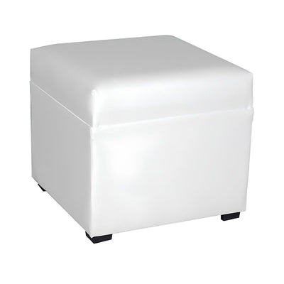 Sillón para Área de Espera Varias Plazas - ALBAR LOUNGE - Blanco - Asiento y Respaldo Tapizado - LOUNGE TABURETE - ALBAR - NOGAL BEAT - Sillon