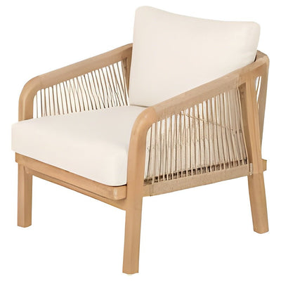 Sillón para Jardín y Terraza - NOGAL BEAT INDIVIDUAL SAONA SILL0904867 - SILL0904867 - Mundo In - NOGAL BEAT - Sillón Ocasional