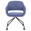 Sillón Para Recepción y Área De Espera - BRATTI Vibe Rodajas - Varios Colores - Tapizado - Bratti - NOGAL BEAT - silla