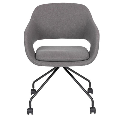 Sillón Para Recepción y Área De Espera - BRATTI Vibe Rodajas - Varios Colores - Tapizado - Bratti - NOGAL BEAT - silla