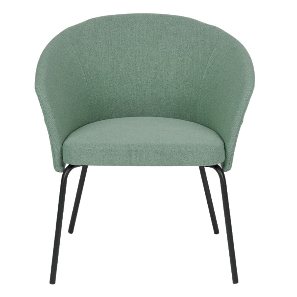 Sillón Para Recepción y Áreas De Espera - BRATTI ORBIT - Varios Colores - Tapizado - Bratti - NOGAL BEAT - Sillas