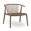 SILLÓN RESOL WOODY LOUNGE | Sillón Ocasional Decorativo | Brazos | Polipropileno | Fibra Vidrio | Protección UV | Exterior + Interior - 06553 - Resol - NOGAL BEAT - Sillon